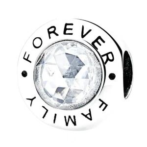 NWOT Family Forever Charm Sterling Silver 925
